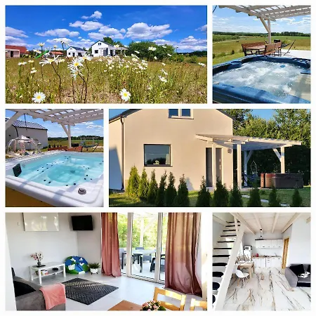 Daire Jozef Z Prywatnym Duzym Jacuzzi I Sauna Przystan Pod Niebem Leczyce